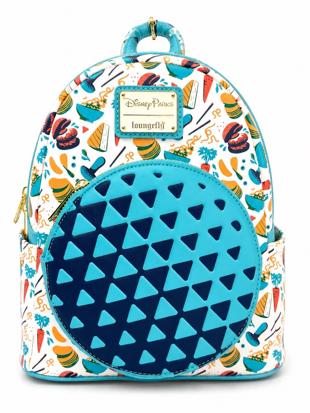 Disney Epcot International Food & Wine Festival 2023 Loungefly Mini Backpack